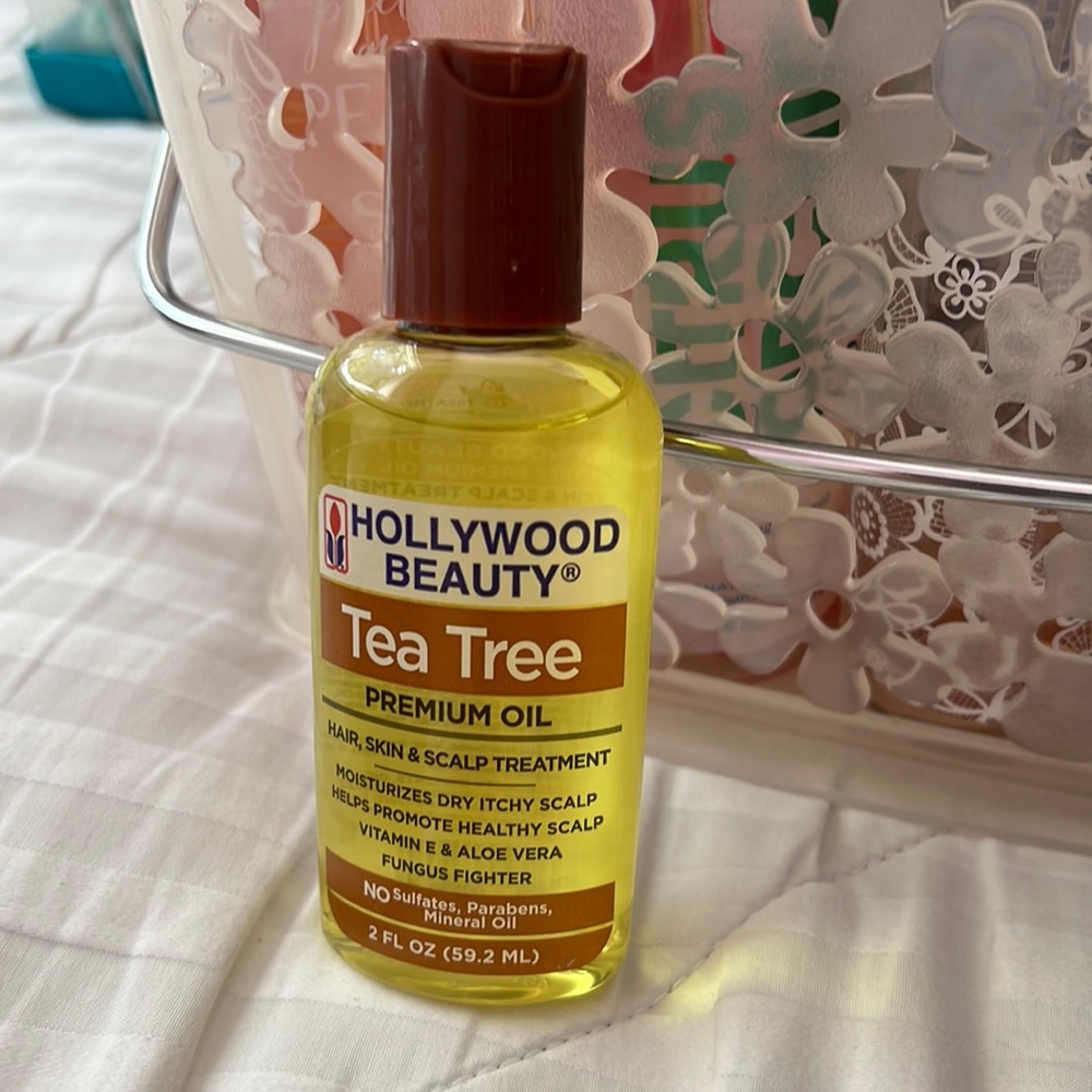 NEW ✨ Hollywood Beauty Tea Tree Premium Oil Hair, Skin, Scalp Treatment